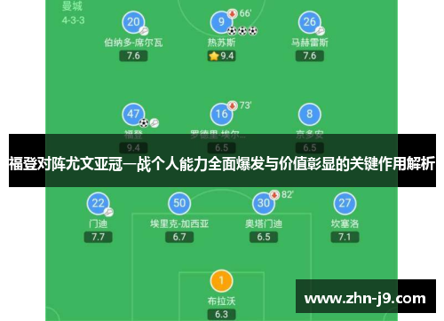 福登对阵尤文亚冠一战个人能力全面爆发与价值彰显的关键作用解析